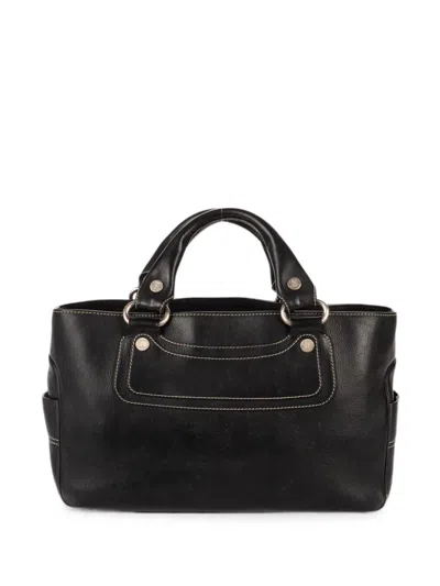 Celine Boogie Tote Bag In Black