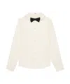 Celine Bow Shirt In White