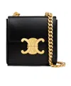 Celine Box Mini Leather Clutch In Black