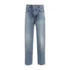 Celine Women Boyfriend Fit Denim Jeans In Multi