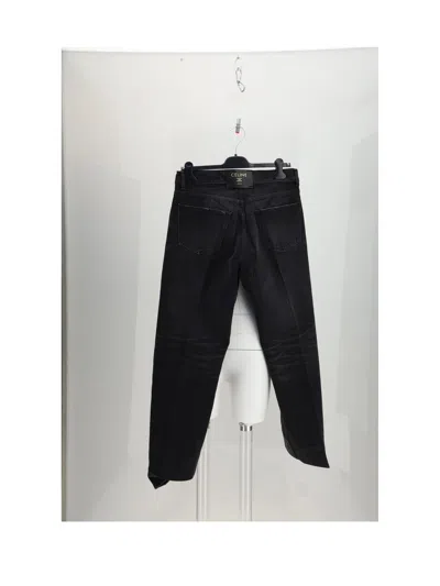 Celine Boyfriend Cut Jeans In Black