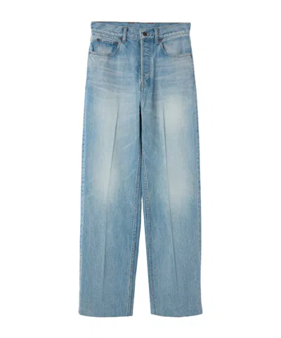 Celine Boyfriend Jeans 002 In Cotton Denim In Blue