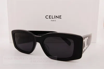 Pre-owned Celine Brand  Sunglasses Cl 40282u 01a Black/dark Gray For Men Women