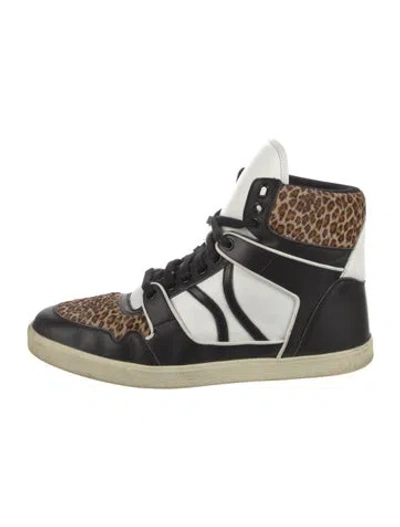 Pre-owned Celine Break Sneakers In Blac