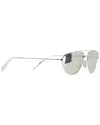 Celine Brow Bar Aviator Sunglasses (authentic Pre-loved) In Metallic
