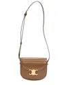 Celine Brown Calf Leather Teen Besace Triomphe Flap Shoulder Bag (authentic  Pre-loved) In Brown