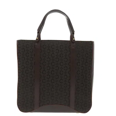 Pre-owned Celine Céline Brown Canvas Shoulder Bag ()