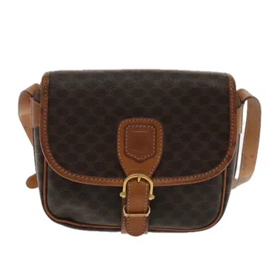 Pre-owned Celine Céline Brown Canvas Shoulder Bag ()