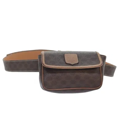 Pre-owned Celine Céline Brown Canvas Shoulder Bag ()