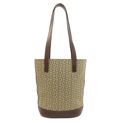 Pre-owned Celine Brown Canvas Tote Bag ()