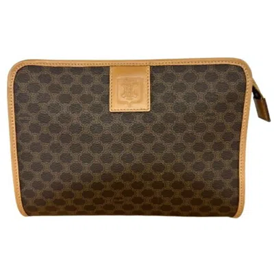 Pre-owned Celine Brown Clutch Bag Pouch ()