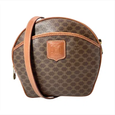 Pre-owned Celine Brown Leather Pochette Shoulder Bag ()