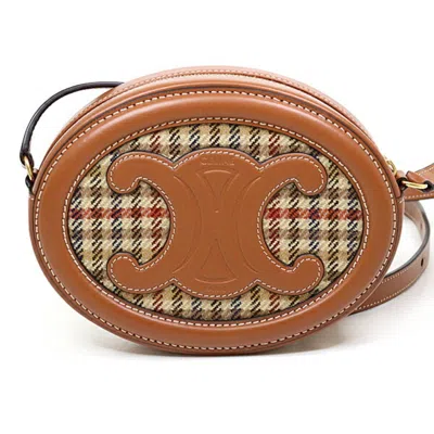 Pre-owned Celine Brown Leather Shoulder Bag ()