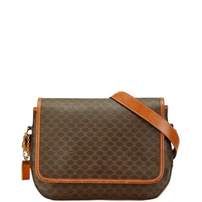 Pre-owned Celine Brown Leather Shoulder Bag ()