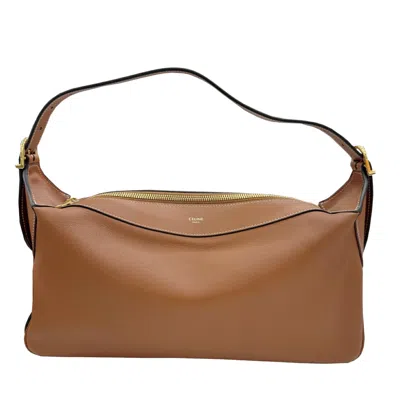 Pre-owned Celine Brown Leather Shoulder Bag ()