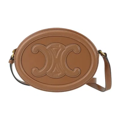 Pre-owned Celine Brown Leather Shoulder Bag ()