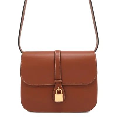 Pre-owned Celine Brown Leather Shoulder Bag ()