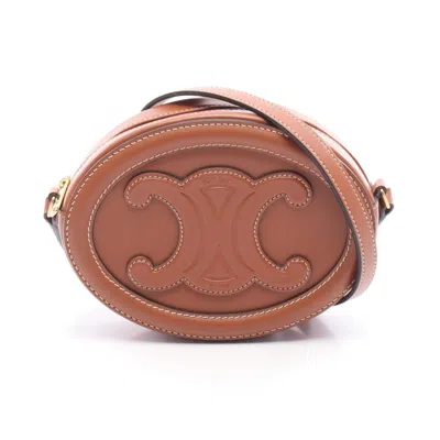 Pre-owned Celine Brown Leather Shoulder Bag ()