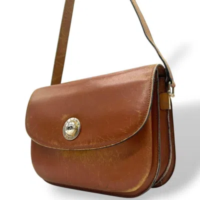 Pre-owned Celine Brown Leather Shoulder Bag ()