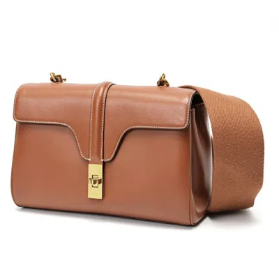 Pre-owned Celine Brown Leather Shoulder Bag ()