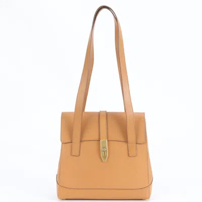 Pre-owned Celine Brown Leather Shoulder Bag Tote Bag ()