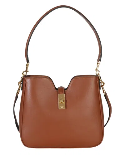 Pre-owned Celine Brown Leather Tan Smooth Small Camille 16 Soft Shoulder Bag (authentic  Pre-loved)