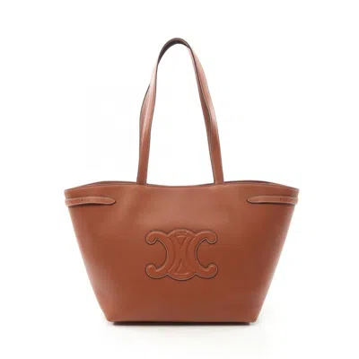 Pre-owned Celine Brown Leather Tote Bag ()