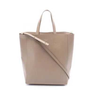 Pre-owned Celine Brown Leather Tote Bag ()
