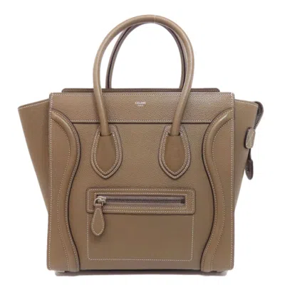 Pre-owned Celine Brown Leather Tote Bag ()