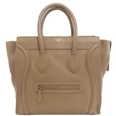 Pre-owned Celine Brown Leather Tote Bag ()