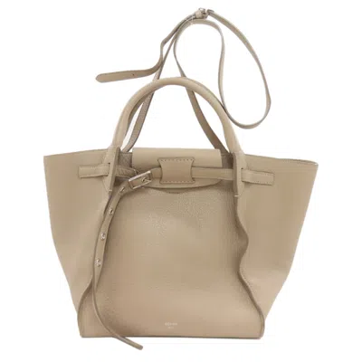 Pre-owned Celine Brown Leather Tote Bag ()