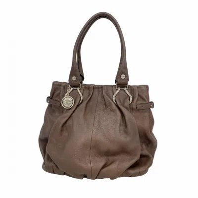 Pre-owned Celine Brown Leather Tote Bag ()