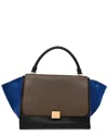 Celine Trapeze Leather Satchel