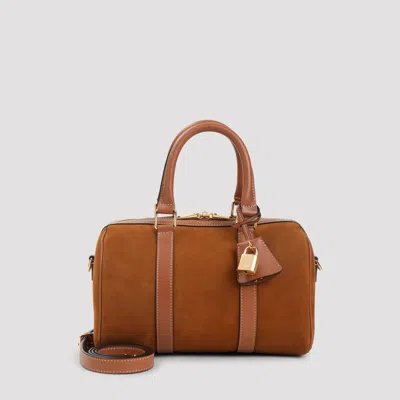 Celine Medium Boston Shoulder Bag With Detachable Strap In Brown