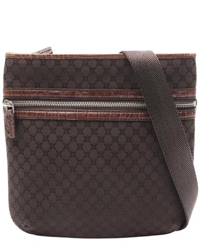 Celine Brown Others Macadam Shoulder Bag (authentic Pre-loved)