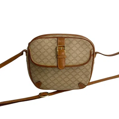 Pre-owned Celine Brown Pochette Shoulder Bag ()