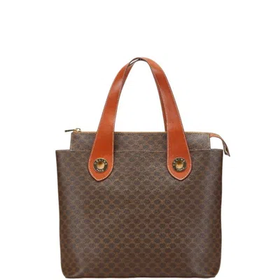 Pre-owned Celine Brown Pvc Leather Handbag Tote Bag ()
