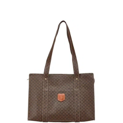Pre-owned Celine Brown Pvc Leather Handbag Tote Bag ()