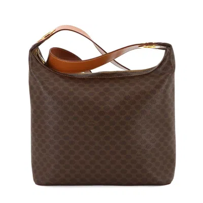 Pre-owned Celine Brown Pvc Leather Shoulder Bag ()