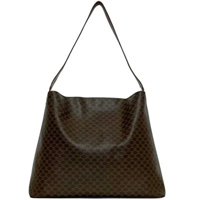 Pre-owned Celine Brown Pvc Leather Shoulder Bag ()