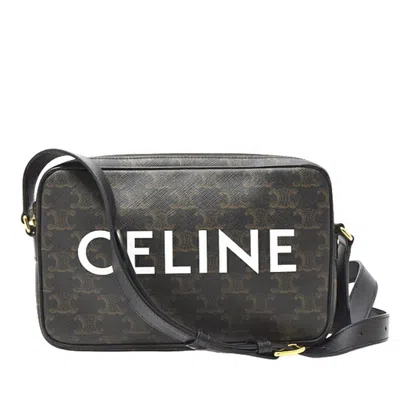 Pre-owned Celine Brown Pvc Leather Shoulder Bag ()