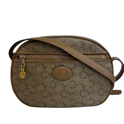 Pre-owned Celine Brown Pvc Pochette Shoulder Bag ()