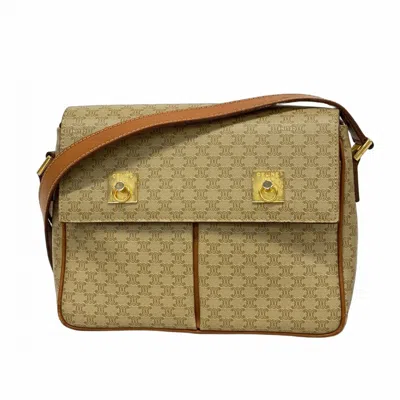 Pre-owned Celine Brown Pvc Shoulder Bag ()