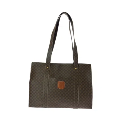 Pre-owned Celine Brown Pvc Shoulder Bag Tote Bag ()