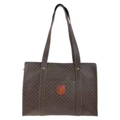 Pre-owned Celine Brown Pvc Shoulder Bag Tote Bag ()