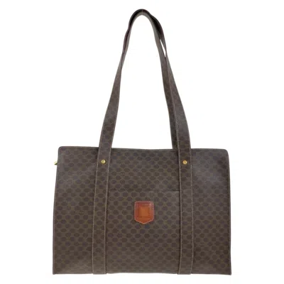 Pre-owned Celine Brown Pvc Shoulder Bag Tote Bag ()