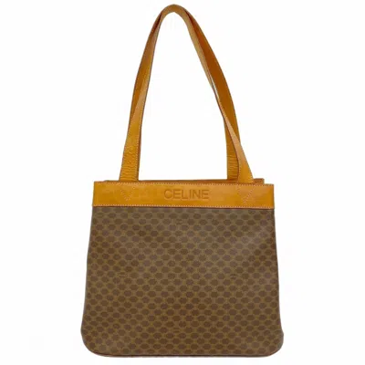 Pre-owned Celine Brown Pvc Tote Bag ()