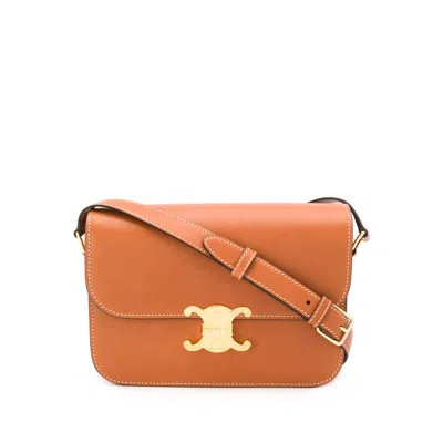 Celine Brown Shoulder Bags Women