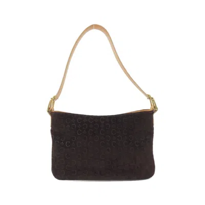 Pre-owned Celine Brown Suede Shoulder Bag ()