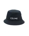 Celine Céline Bucket Hat In Blue